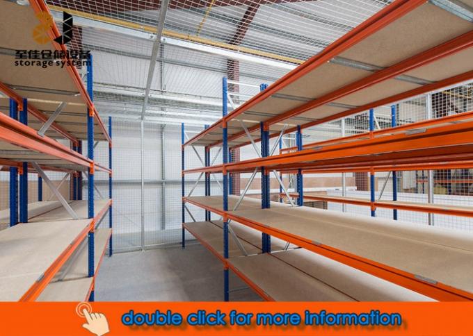 Многоуровневые промышленные стальные стеллажи для хранения ODM / OEM ...