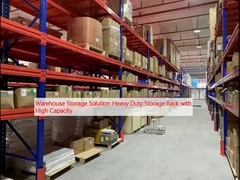 Решение для хранения на складе Тяжелая стойка хранения с высокой емкостью