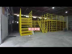 Строительство тяжеловесных промышленных мезанинных полов с использованием стальной плиты