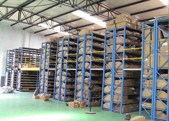 Качество  Rack Supported Mezzanine Industrial Steel Storage Racks Cold Rolled With Racking Frames фабрика
