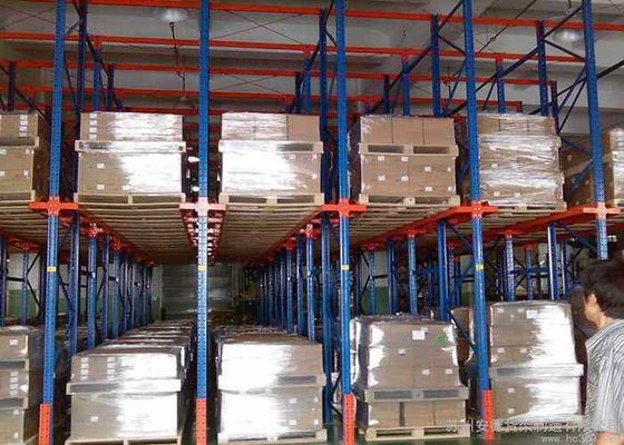 Качество  Metal Drive In Pallet Racking Manufacturers 1500kg/Pallet Warehouse Shelving System фабрика