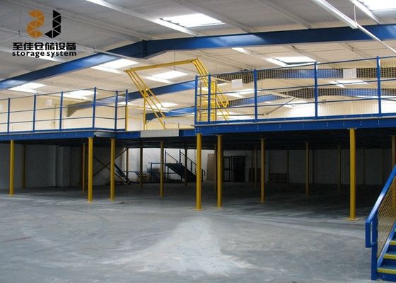 Качество  Multi Level Safety Industrial Mezzanine Floors Epoxy Powder Coated фабрика