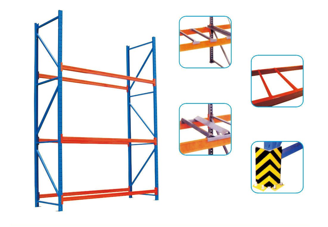 Высота 6000 мм длинный протяженность тяжелые стойки для хранения с покрытием краской