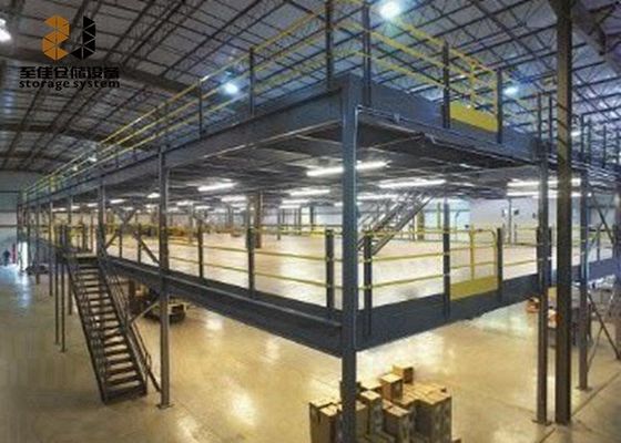 Эпоксидный порошкообразный завод мезанниновый пол, Q235 стальные мезанниновые стойки