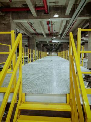 Тяжелая двутавровая платформа лофта